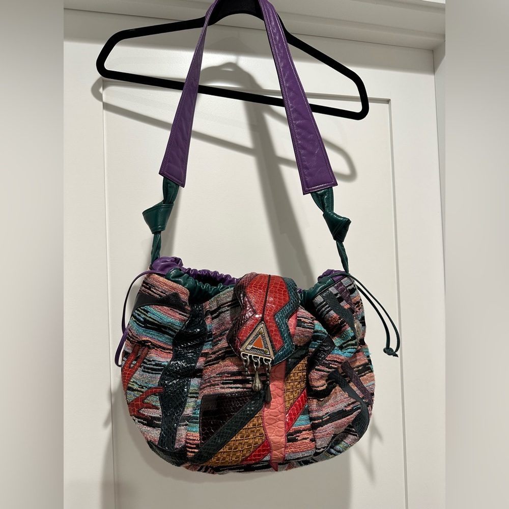 Vintage Sharif leather handbag